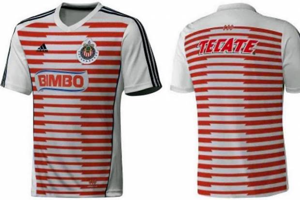 Filtran en internet posible playera de Chivas