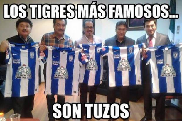 Pachuca presume foto de Los Tigres del Norte como Tuzos