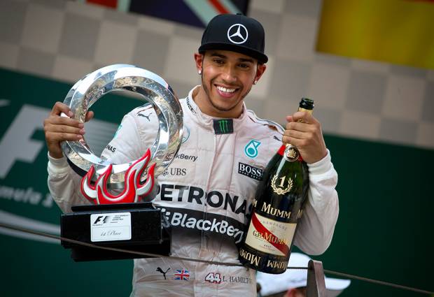 Lewis Hamilton y Nico Rosberg hicieron el 1-2 en el GP de China