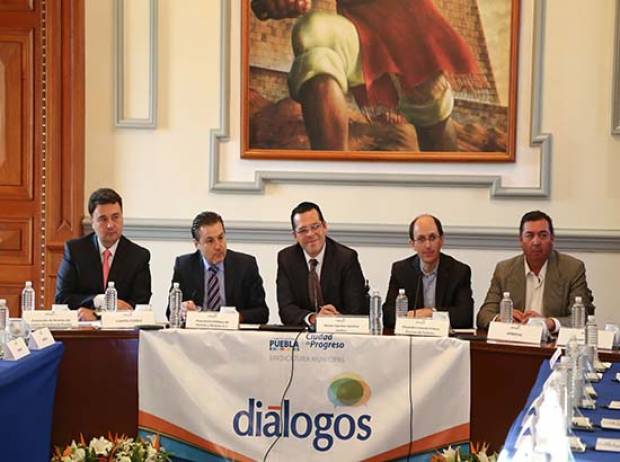 Síndico de Puebla se reúne con el sector empresarial