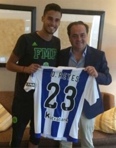 Diego Reyes ya firmó con la Real Sociedad, será el número 23