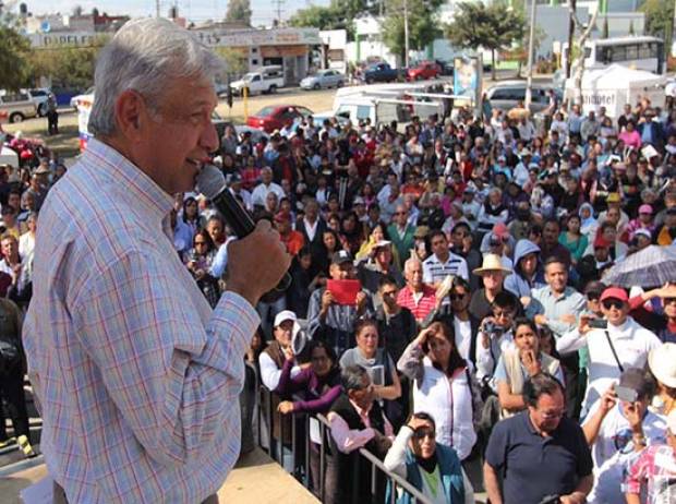 AMLO exigirá al IEE reconocimiento de Morena en Puebla