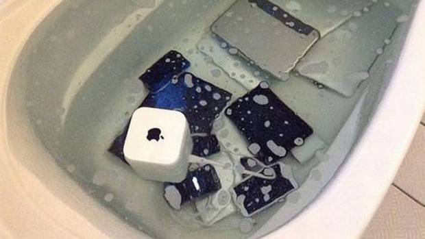 Dulce venganza: Destruyó todos los dispositivos Apple de su novio por infiel