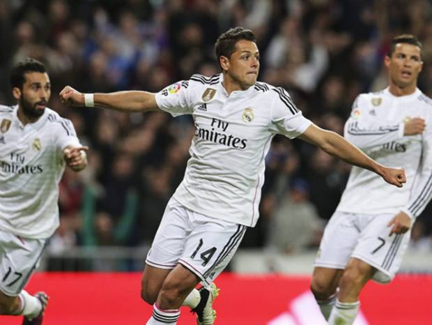 Chicharito será titular con el Real Madrid frente al Atlético