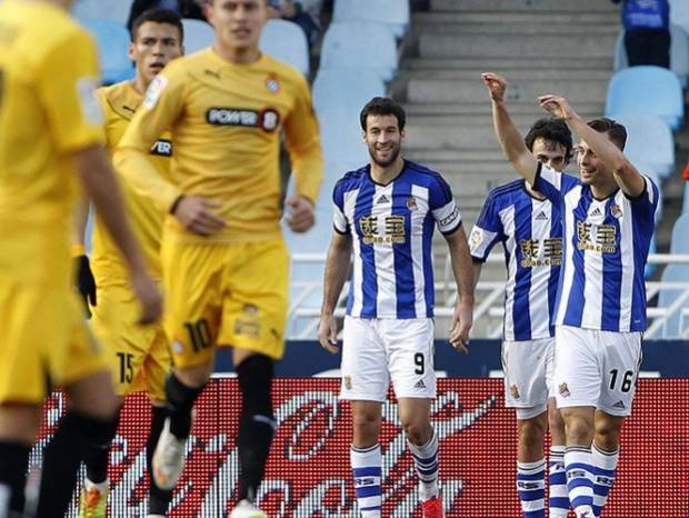 Héctor Moreno y Espanyol cayeron ante la Real Sociedad