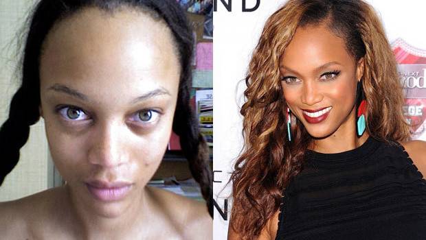 Tyra Banks, del glamour a posar sin maquillaje