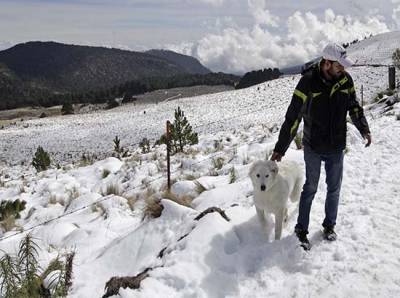 Jueves de intenso frío por tormenta invernal en Puebla, advierte Protección Civil