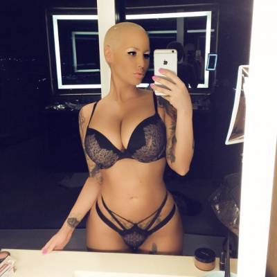 FOTOS: Amber Rose publica sensuales selfies, declara competencia a Kim Kardashian