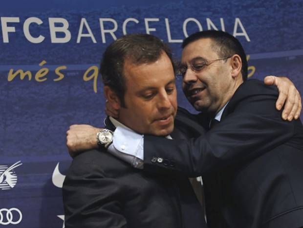 Rosell y Bartomeu van con juez por contratación de Neymar Jr.