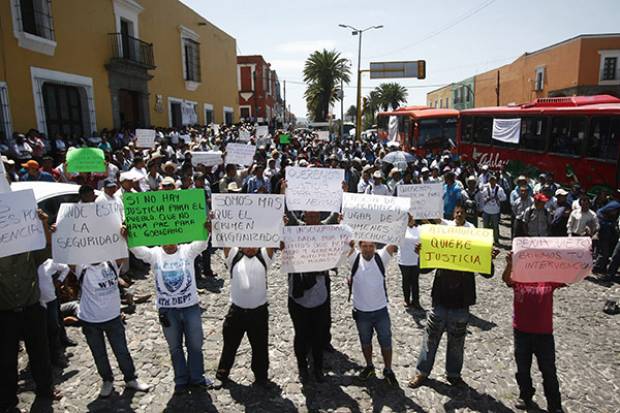 Exigen esclarecer asesinato de comerciante de Veracruz en Tehuacán