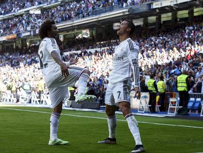 Real Madrid propinó goleada 9-1 al Granada con cinco tantos de Cristiano Ronaldo