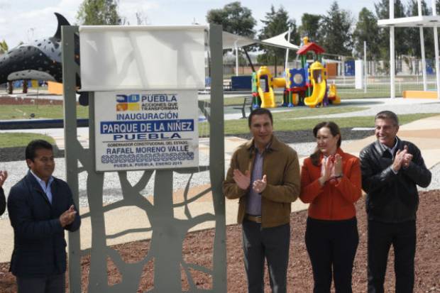 RMV inaugura Parque de la Niñez