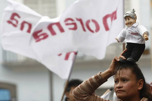 Morena se convierte en la tercera fuerza política de Puebla