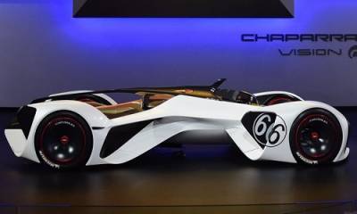 Chevrolet presenta Chaparral 2X Vision, el automóvil del futuro