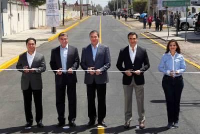 RMV y Tony Gali inauguran rehabilitación de la avenida Cuauhtémoc