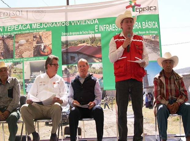 Coordinador de delegados de la Sedesol realiza gira por Tepeaca, Puebla