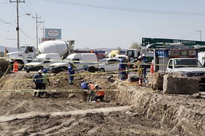 Intensa fuga de gas provocó cierre de la Vía Atlixcáyotl