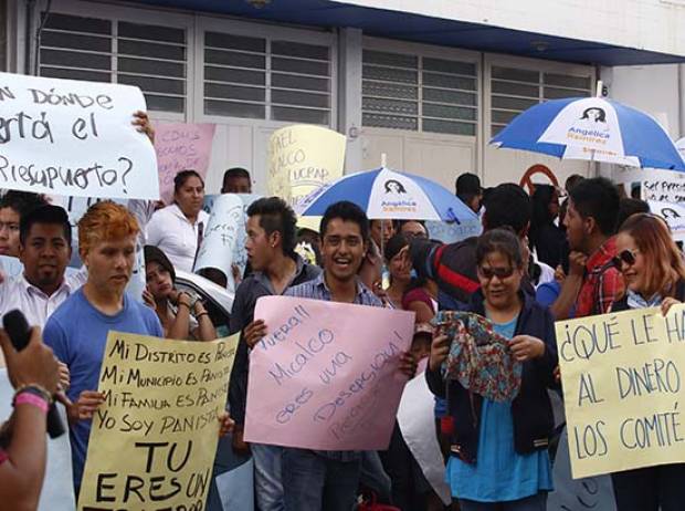 PAN: protestan contra Micalco