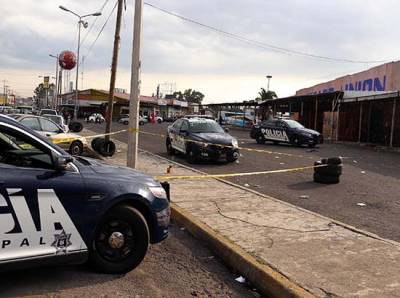 Riña en mercado Unión deja un herido por arma de fuego