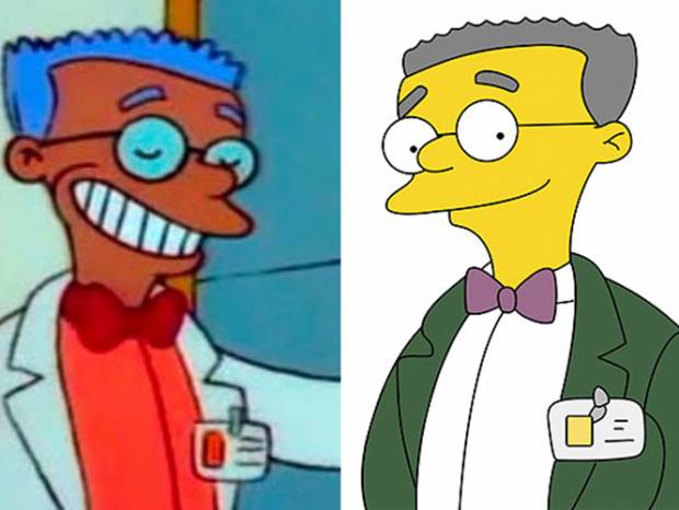 Los Simpson: Error de animación originó que fueran amarillos