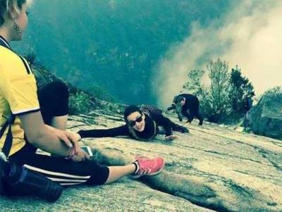 Katy Perry recorrió Machu Picchu