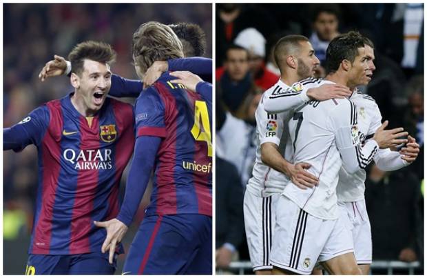 Barcelona y Real Madrid definirán al mejor equipo de la liga española