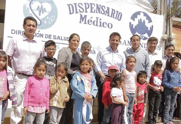 Rehabilitan dispensario médico de San Francisco Acatepec