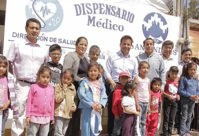 Rehabilitan dispensario médico de San Francisco Acatepec