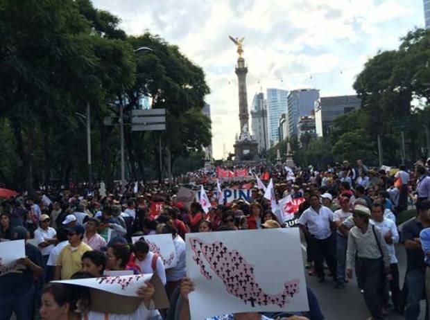 Diputados federales aprueban ley contra manifestaciones