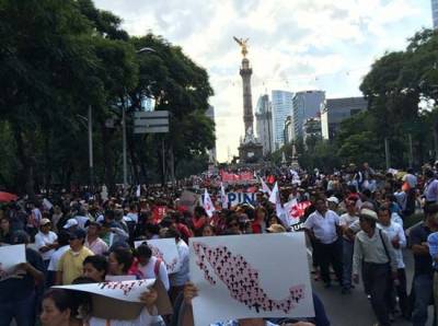 Diputados federales aprueban ley contra manifestaciones