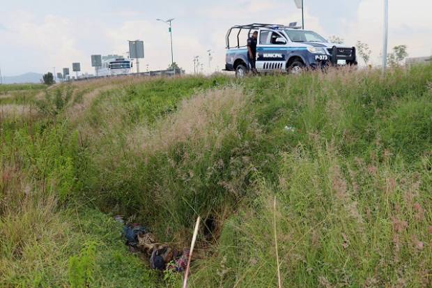 Hallan cadáver en descomposición en el Periférico Ecológico