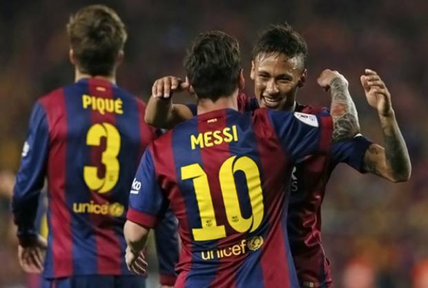 Goles de Messi y Neymar le dan al Barcelona la Copa del Rey