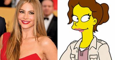 Sofía Vergara se convierte en la sensual maestra de Bart Simpson