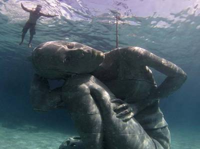 Conoce la escultura submarina más grande del mundo