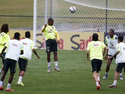 Brasil inició entrenamientos de cara a juego contra México