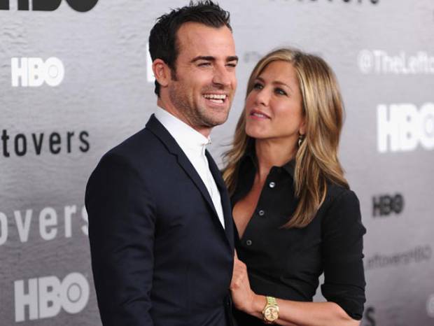 Jennifer Aniston se casó con Justin Theroux en privado