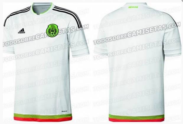 Filtran posible playera del Tri para la Copa América Chile 2015