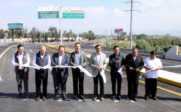 Federación y estado inauguran modernización de la carretera Atlixco-Izúcar