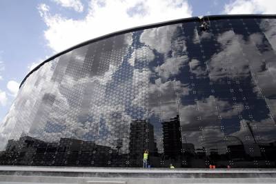 FOTOS: Ultiman detalles del Auditorio Siglo XXI de Puebla