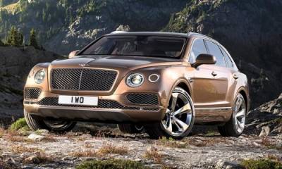 Bentley Bentayga 2016, la SUV de lujo