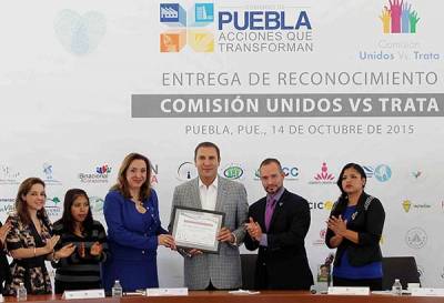 Puebla destaca en combate al delito de trata de personas: Rosi Orozco