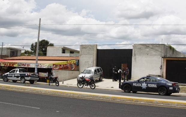 Policía Federal cateó inmueble donde ubicaron semiremolques robados