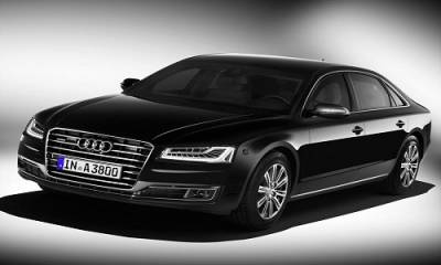 Audi presenta A8 L Security, combinación de lujo y seguridad