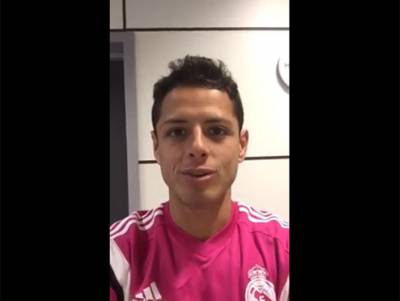 VIDEO: Chicharito manda mensaje de apoyo a Cuauhtémoc Blanco