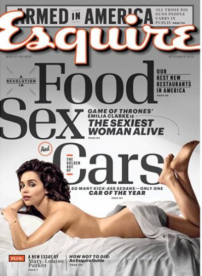 FOTOS: Emilia Clarke, la mujer más sexy del planeta para Esquire