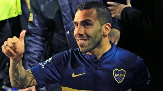 Carlos Tévez fue presentado con Boca Juniors