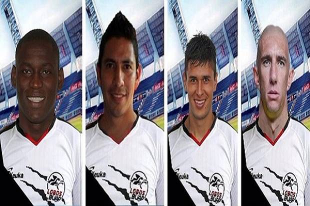 Cristian Borja, Orlando Rincón, Othoniel Arce y Rodrigo Follé, refuerzos de Lobos BUAP