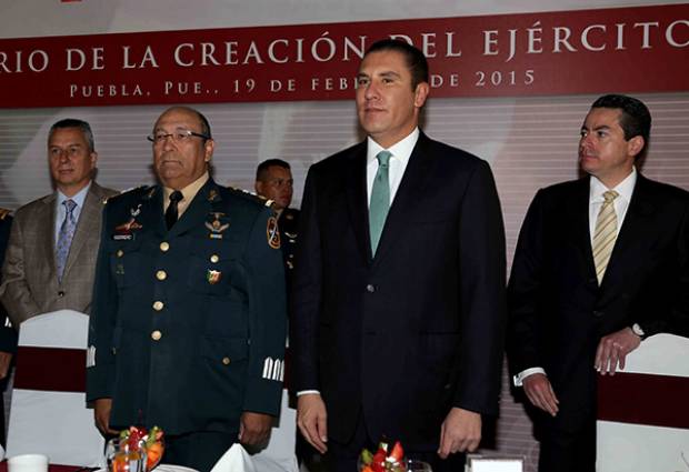 Moreno Valle y Ejército llaman a respetar el Estado de Derecho