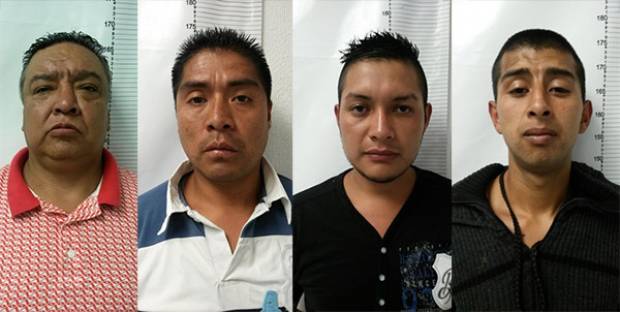 Capturan en Puebla a cuatro sujetos del Edomex con armas y drogas