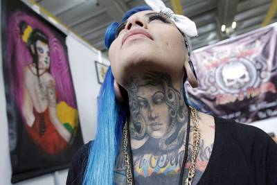 FOTOS: Realizan Expo Tatuaje en Centro Expositor de Puebla